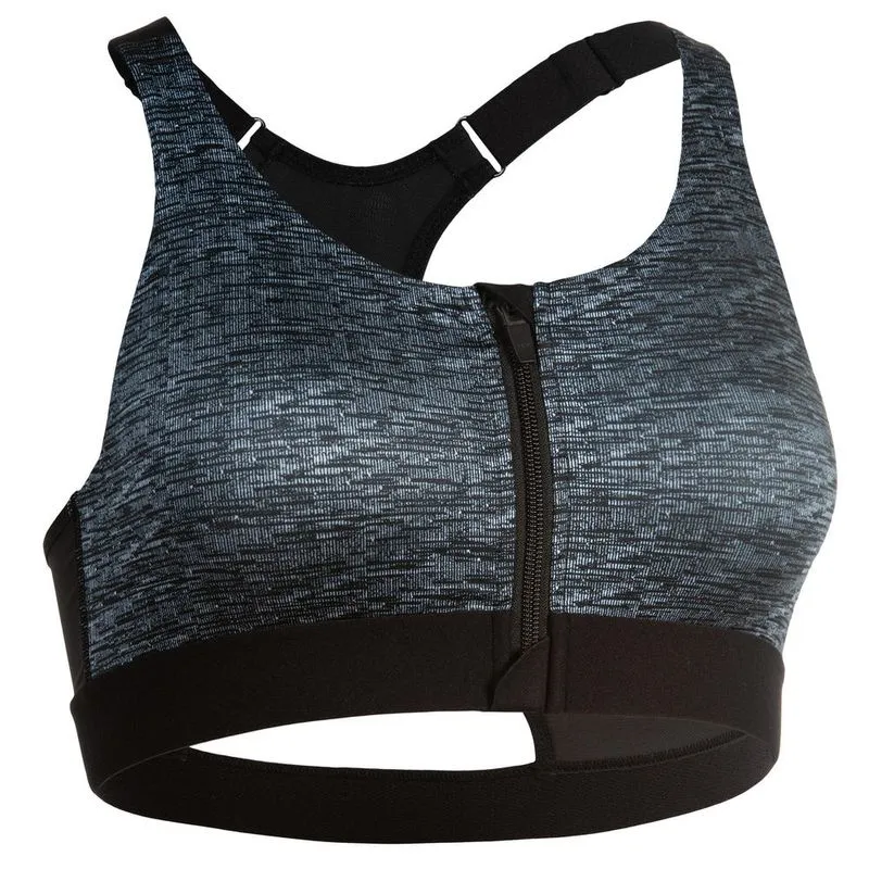 Top feminino com fecho cardio training 900 Fbra zip 900 w sports L