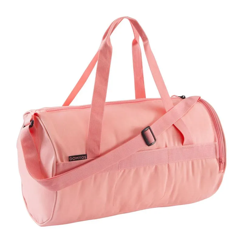 Mala Fitness 20 Litros Rosa-salmão MALA-SACO FITNESS-CARDIO, COR ROSA SALMÃ
