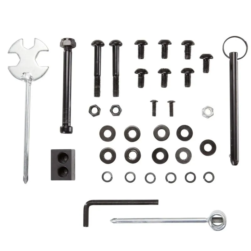 Kit de Parafusos FRO 120 Domyos Preto, ÚNICO