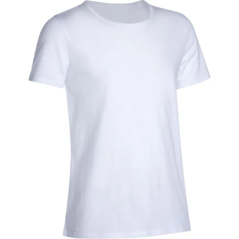Camiseta Infantil de Corrida Domyos Branca - 12-13 ANOS