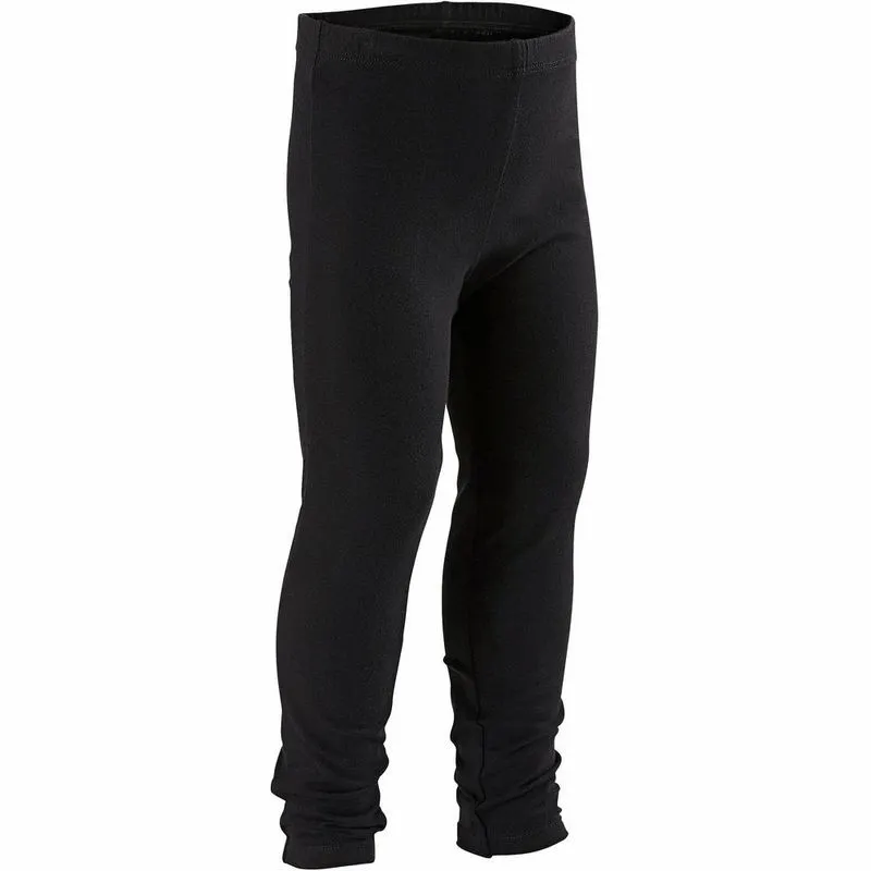 Calça Legging Infantil Menina Algodão Preta LEGGING 100 BLK, 73-75CM 12M