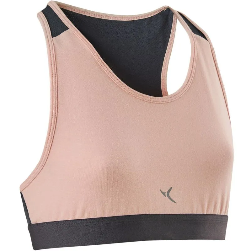 Top Menina Ginástica BRASSIÈRE 500 TG G SPORT, 123-130CM 7-8Y