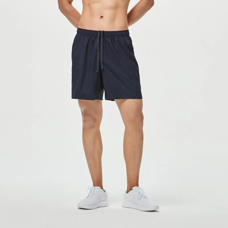 Bermuda Masculina de Treino Cardio FST100 Domyos Azul Marinho, G