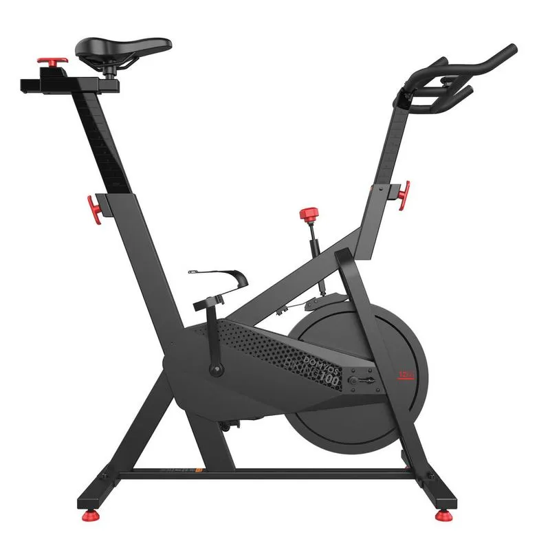 Bicicleta Spinning de Treino 100 Domyos Preta Bicicleta Ergométrica Essential 100 Domyos Preta, ÚNICO
