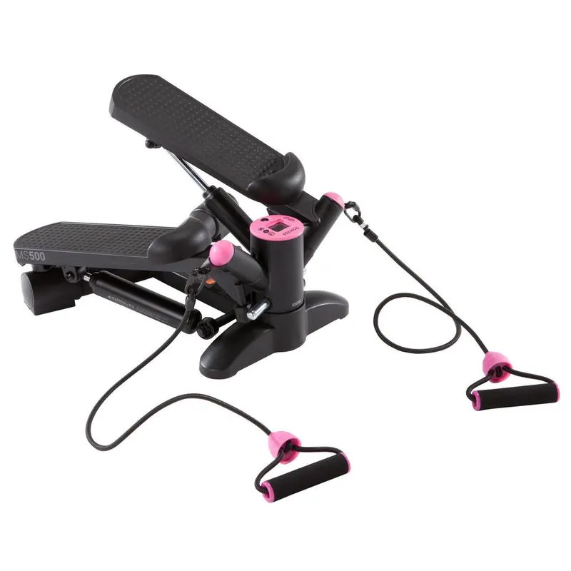 Step cardio Twister (movimentos laterais) com Elásticos MS500 DOMYOS MS500, NO SIZE