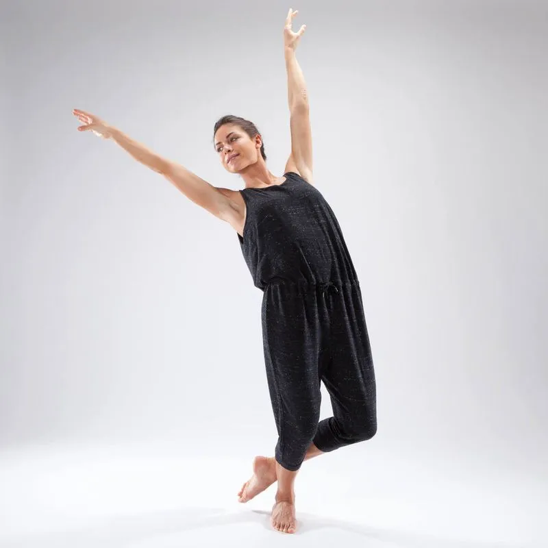 Macacão de Dança Moderna Adulto Domyos DMSC . W UNITARD BLK, UK 12 - EU 40