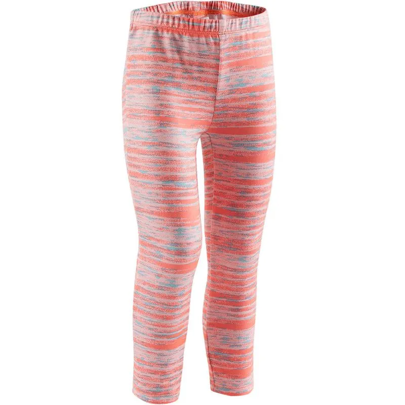 Calça Legging de Ginástica para Bebê - coral-pastel-neon - 2 ANOS