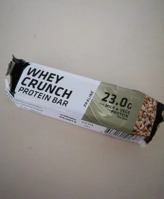 Whey crunch protein bar praline