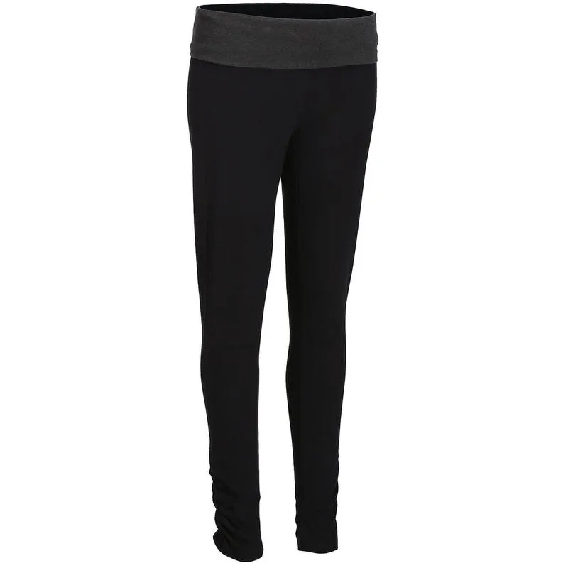 Legging Algodão Biológico Yoga Cinza SOFT YOGA W LEGGING BLACK GREY, W38 L31