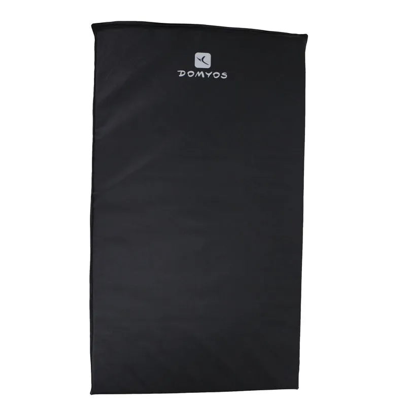 Colchonete de Pilates de Média Densidade 95x55cm Domyos, PRETO