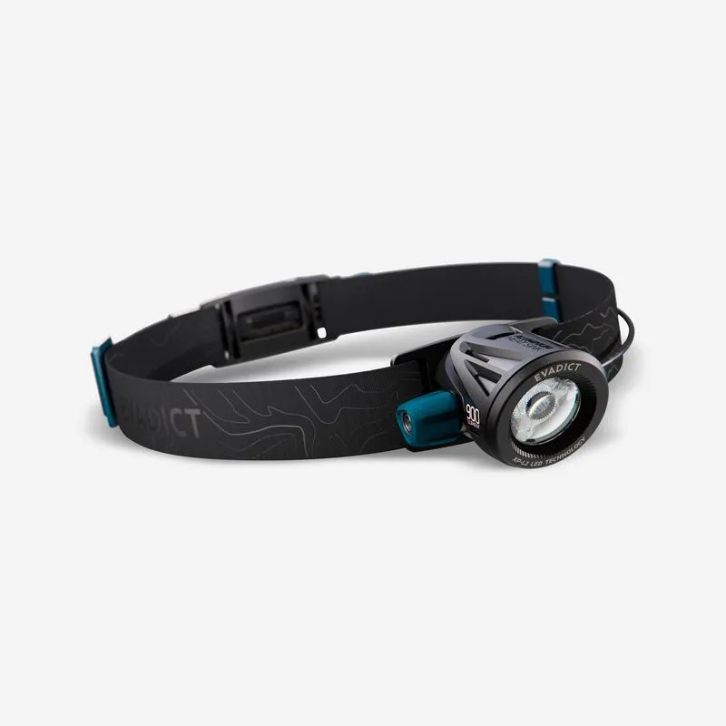 Lanterna Frontal de Trilha Ontrail 900 Evadict Preta - UNICO