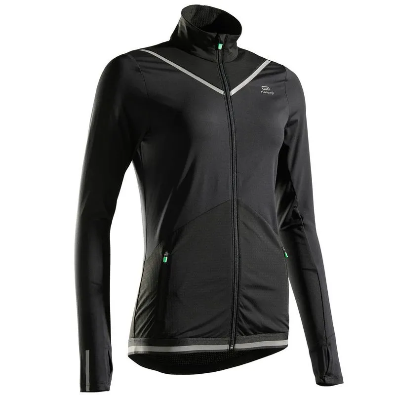 Blusa feminina de corrida Kiprun Warm BLUSA KIPRUN WARM PRETO 38
