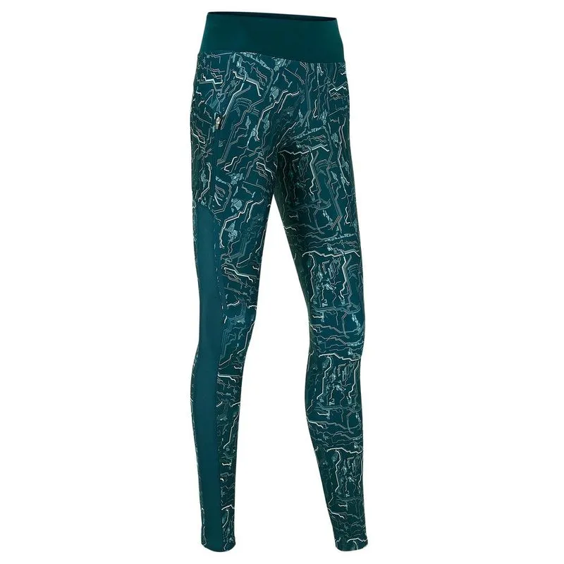 Legging feminina de corrida Run Dry Plus Branco RUNNING LONG TIGHT RUN DRY+, S / W30 L29