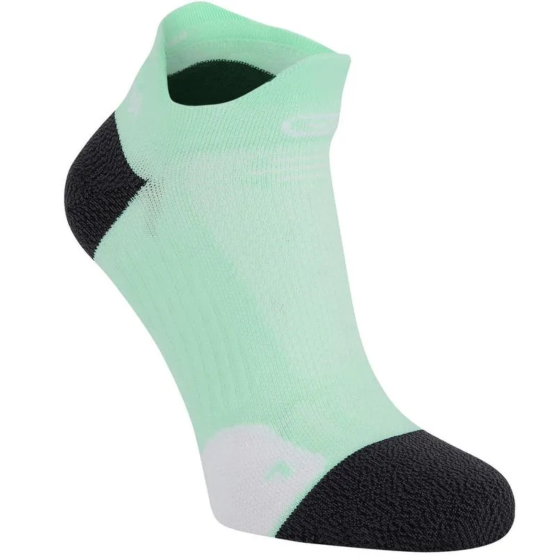 Meias de Corrida Cinza KIPRUN THIN SOCKS INV, UK 2.5-3 EU 35-36