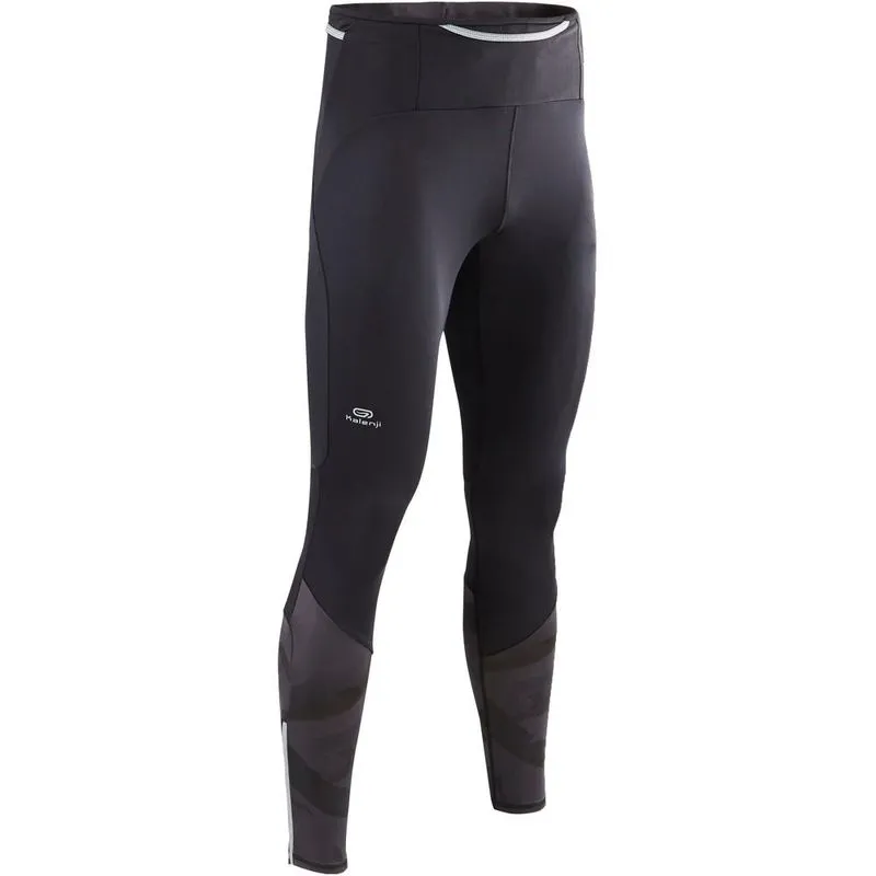 Calça masculina de corrida Slim Trail Preto-cinza Calça masculina de corrida Slim Trail, preto, GG