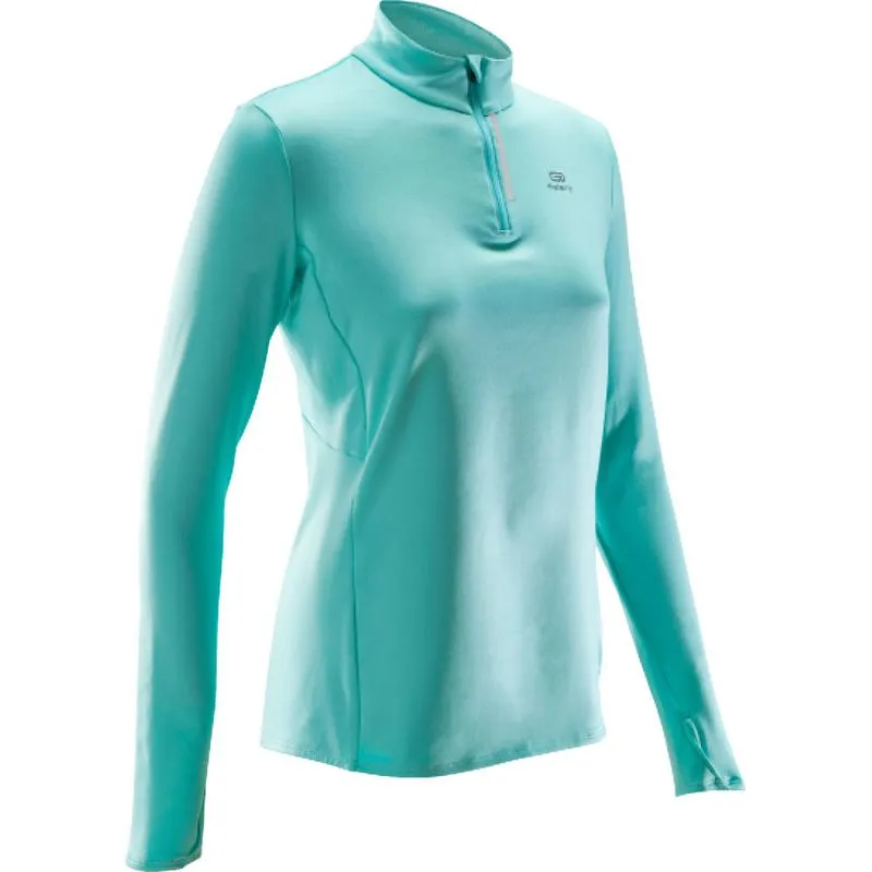 Blusa feminina de corrida Run Warm BLUSA RUN WARM VERDE 46