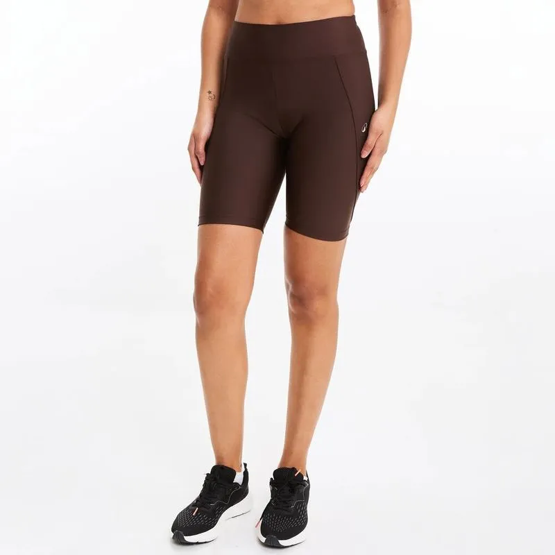 Short Feminino de Ginástica Slim Domyos Marrom - 3G