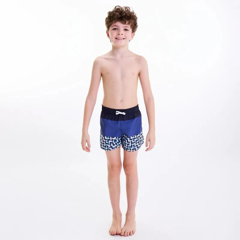 Shorts Infantil de Surf Tribord Azul - 8 ANOS