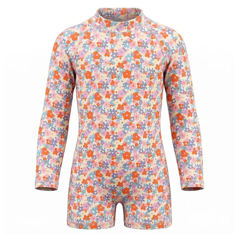 Macaquinho Infantil de Natação UV50+ Tribord Multicolorido - 3 ANOS