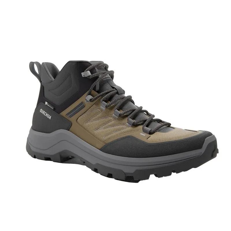 Bota Masculina de Trilha MH100 Impermeável Quechua Marrom, 41 BR