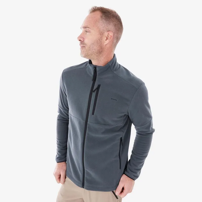 Casaco Fleece Masculino de Trilha MH500 Quechua, P