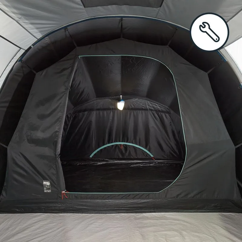 [sav] Quarto e Lençol de Chão Peça de Reposição para Barraca de Camping Arpenaz 4.1 Fresh & Black Quechua Preto - TAMANHO ÚNICO