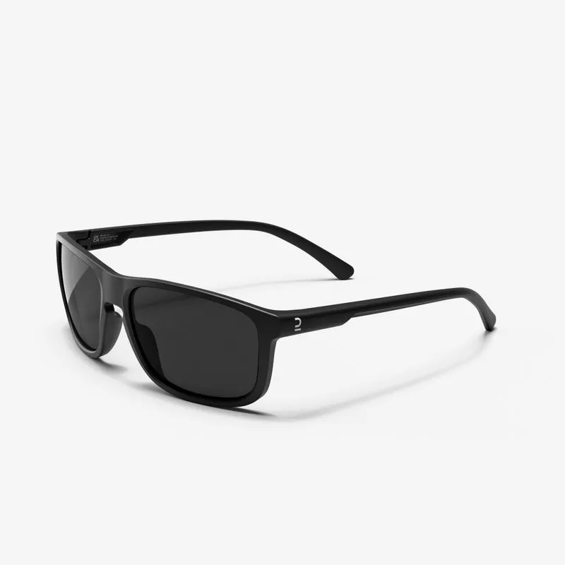 Óculos de Sol Adulto para Trilha MH100 Quechua Preto ÓCULOS DE SOL CAMINHADA MH100 ADULTO CATEGORIA 3, ÚNICO