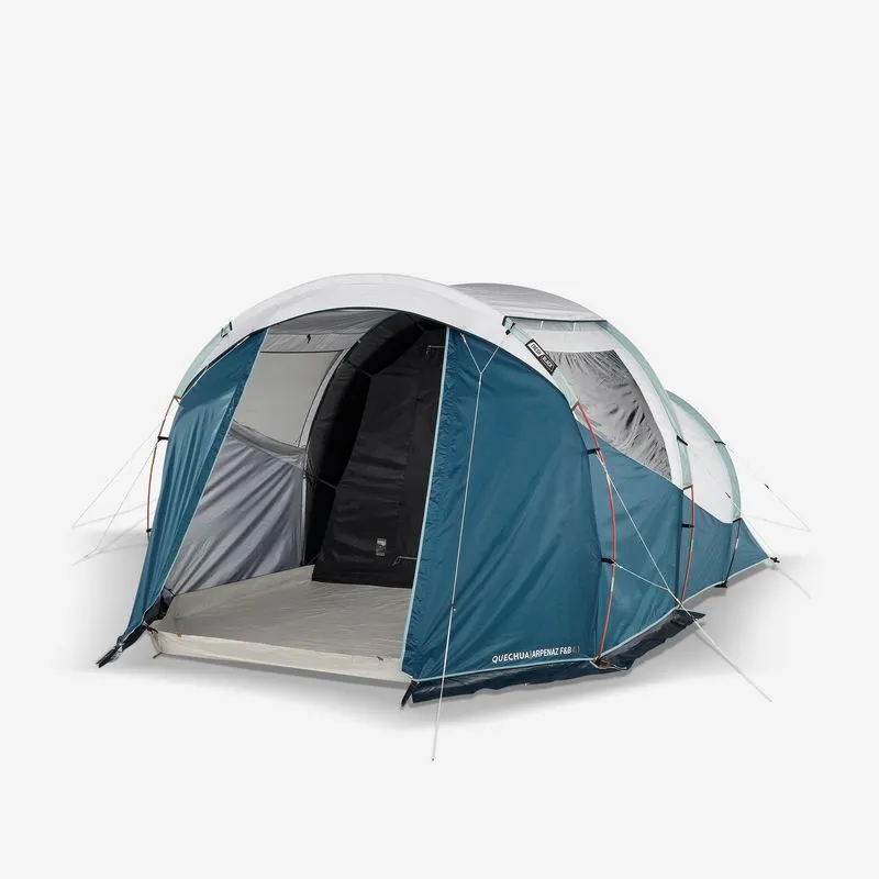 Barraca de Camping Arpenaz 4.1 Fresh & Black Quechua Branca e Azul (4 Pessoas 1 Quarto) Barraca de Camping Arpenaz 4.1 Fresh & Black Quechua, ÚNICO