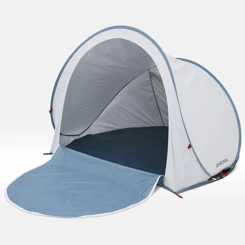 Abrigo de Camping 2 Pessoas 2 Seconds XL Fresh Quechua Branca - UNICO