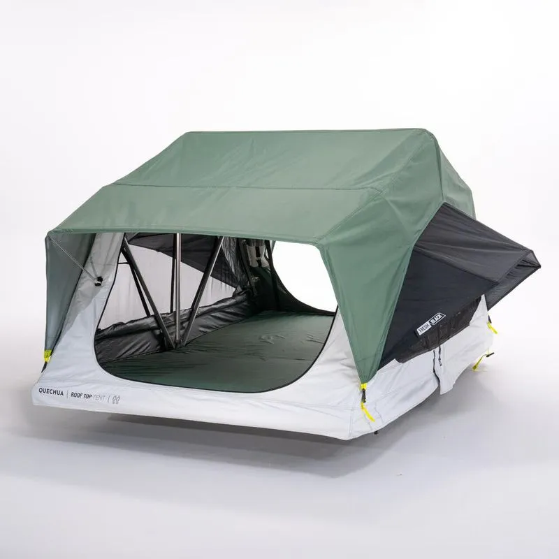 Barraca de Teto Para Carro Tent 500 2 Pessoas Fresh & Black Quechua Verde - UNICO
