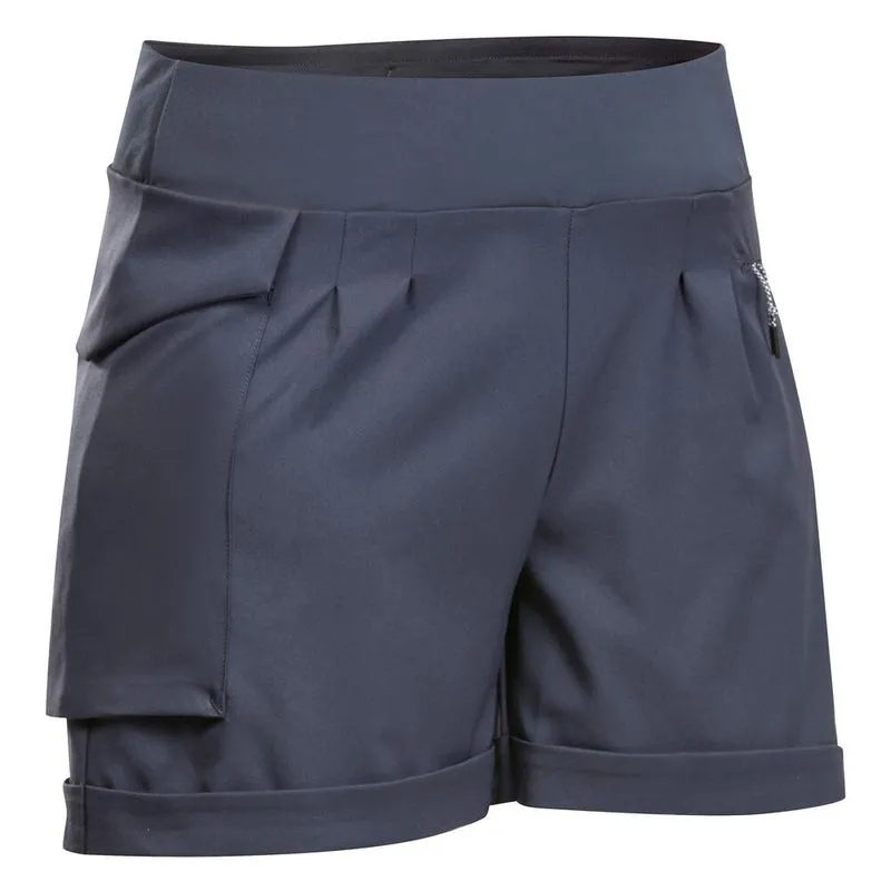 Short Feminino de Trilha NH500 Quechua Azul - 38