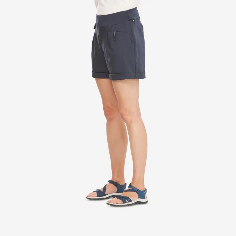 Short Feminino de Trilha NH500 Quechua Azul - 42
