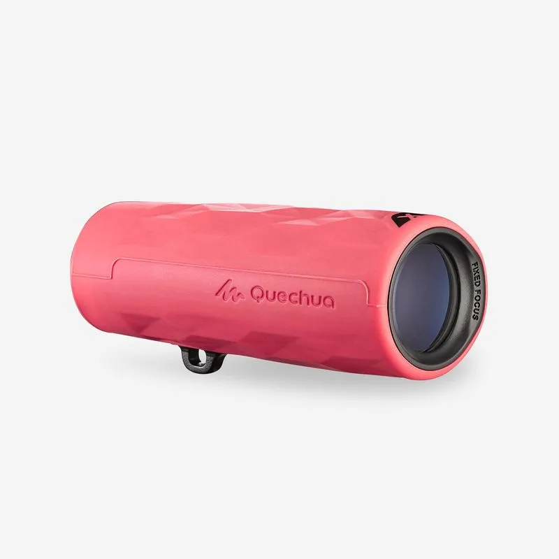 Monóculo de Trilha M100 Quechua Rose Mh m 100 x6 orange v2, no size Rose
