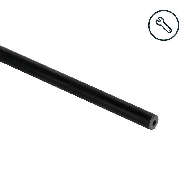 [sav] Vareta de Fibra 12,7mm X 60cm Peça de Reposição para Barraca de Camping Quechua Preta - UNICO
