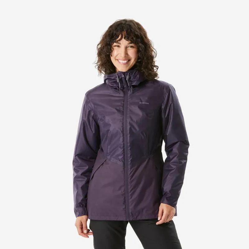 Casaco de Inverno Impermeável de Caminhada Mulher SH100 -5°C, 4G