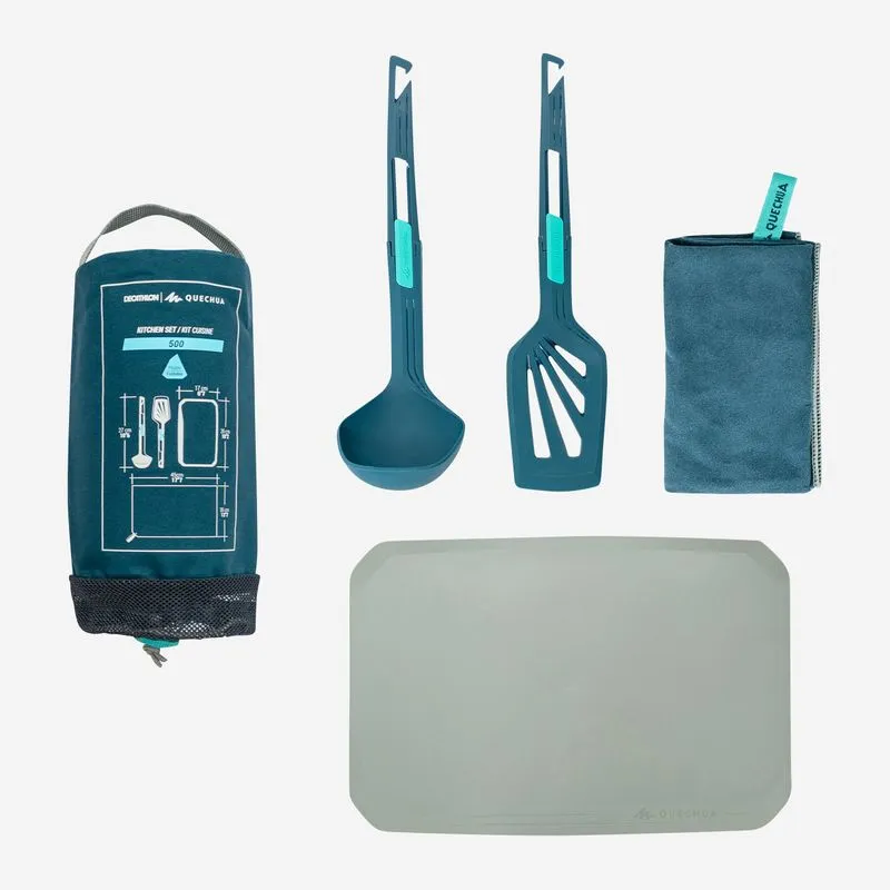 Conjunto de cozinha para camping MH500, No Size