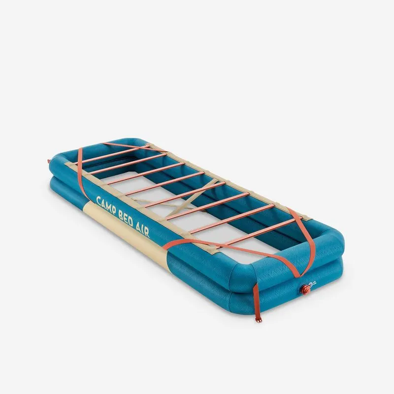 Base Cama Inflável Camping Air 70cm 1 Pessoa Quechua - azul - UNICO