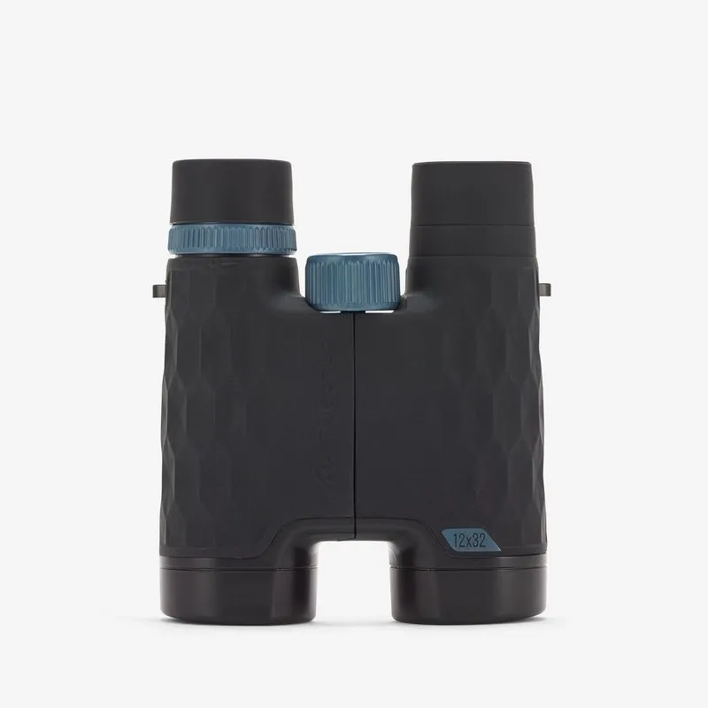 Binóculos Adulto de Trilha 12x32 Hike 100 Quechua Preto - UNICO