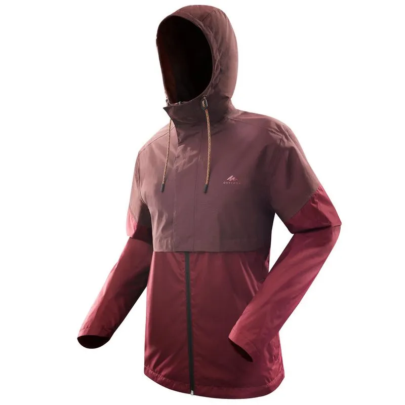 Casaco Impermeável de Caminhada Homem NH500 Azul-marinho JACKET NH500 M CHOCOLATE, 3XL