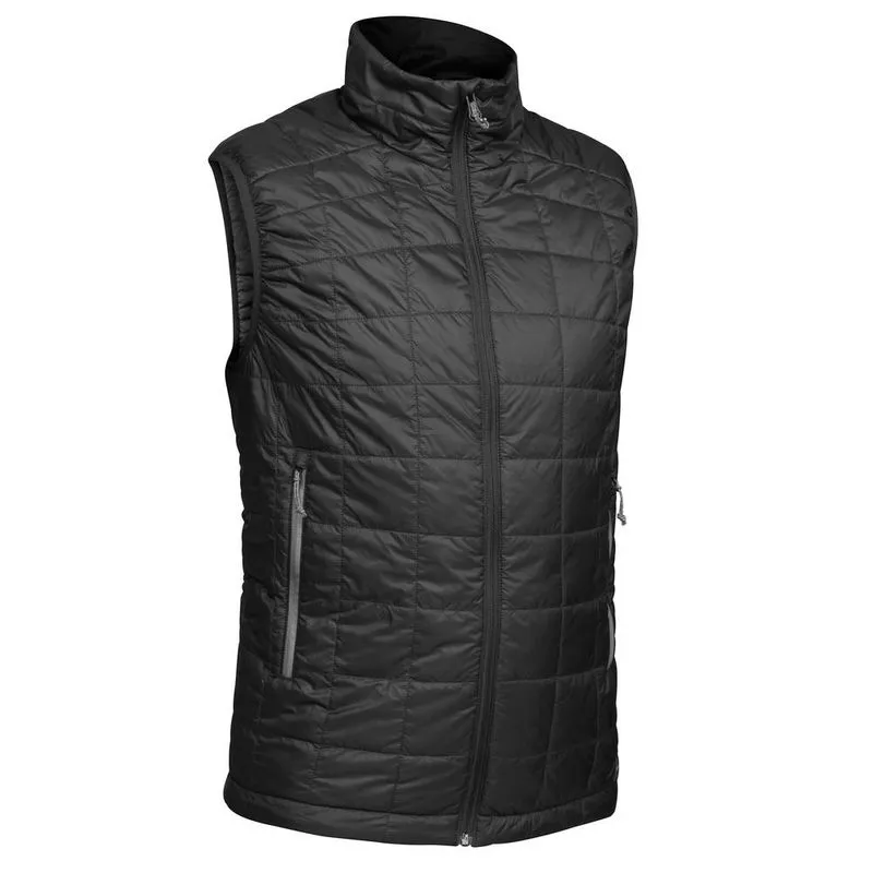 COLETE MASCULINO DE TREKKING TREK100 TREK 100 M SLEEVELESS JACKET BLK, L