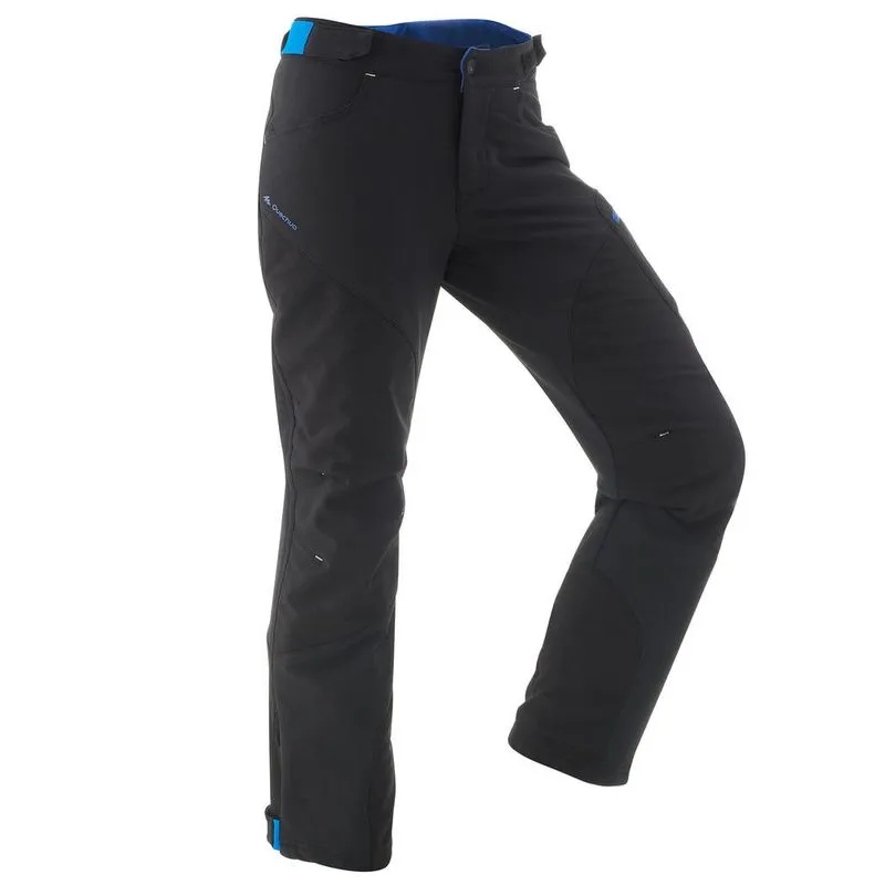 CALÇA INFANTIL DE TRILHA MH550 PANT HIKE 900 BOY BLACK, 14 YEARS