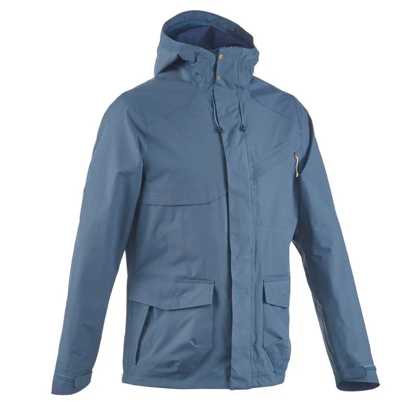 Jaqueta masculina de Trilha Arpenaz 500 Jacket nh400 man grey, 2xl