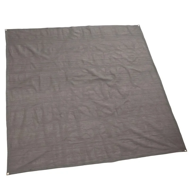 Lona de Proteção para Barraca de Camping 3m x 2,5m Quechua Cinza - ÚNICO