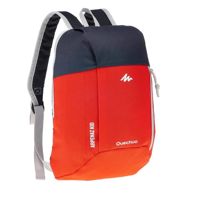 Mochila de trilha infantil Arpenaz 7 litros Quechua Azul-vermelha BACKPACK ARP KID RED/GREY, UNIQUE