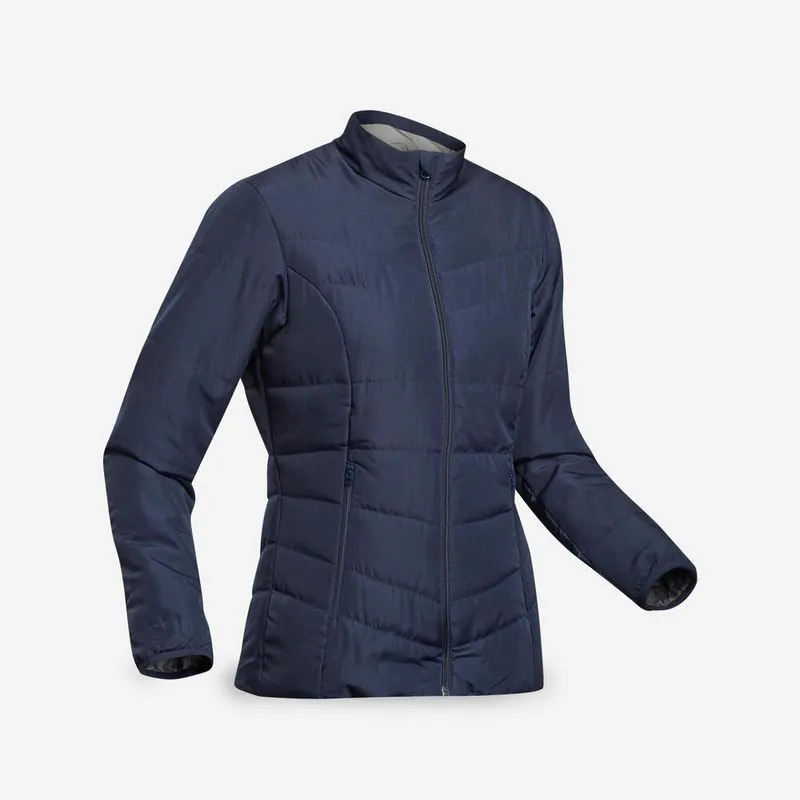 Jaqueta Feminina de Trilha MT50 0°C Forclaz Azul- GG