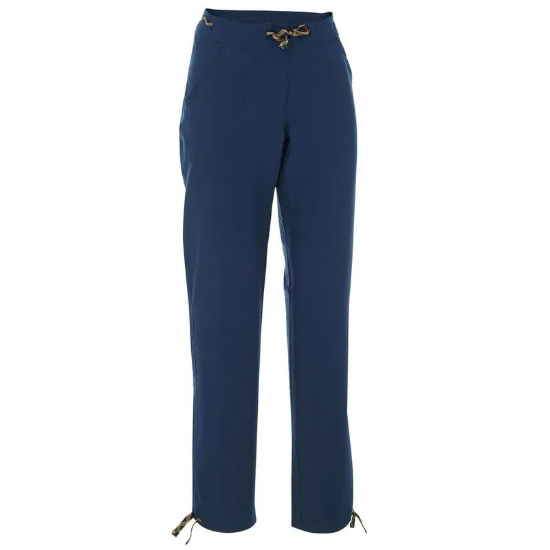 Calça feminina de trilha Arpenaz50 Azulescuro PANT NH100 WOMAN NAVY, EU:44 US:M