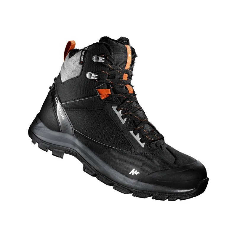 Bota masculina de trilha na neve impermeável SH500 SH FOR 500 WARM ND, EU 45 UK 10.5 US 11