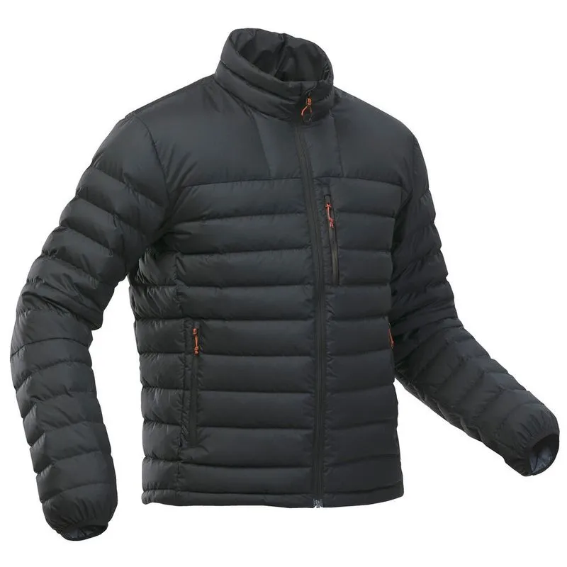 Jaqueta Masculina de Trekking Puffer MT500 Forclaz Preta