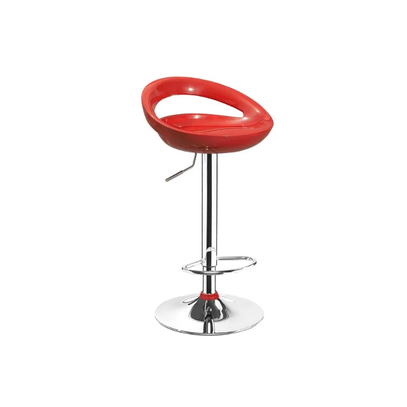 Taburete de bar Carrefour home rojo