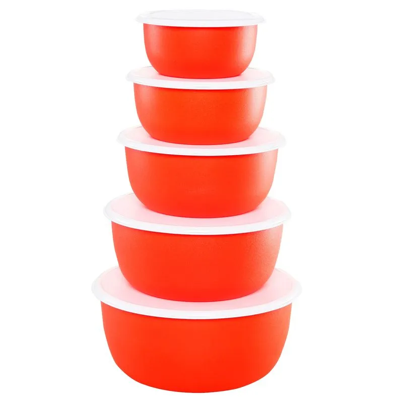 Conjunto de Potes com Tampa 5 Peças Carrefour Home HO302016